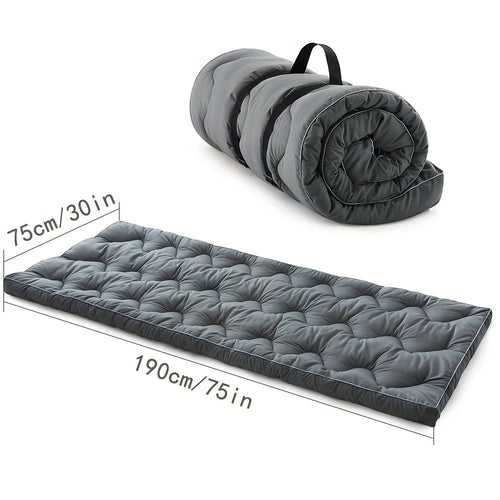 All-Season Foldable Camping Mattress Topper-1