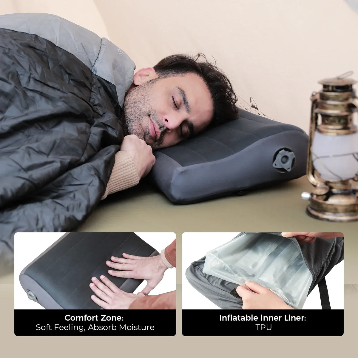 Inflatable Camping Pillow-2