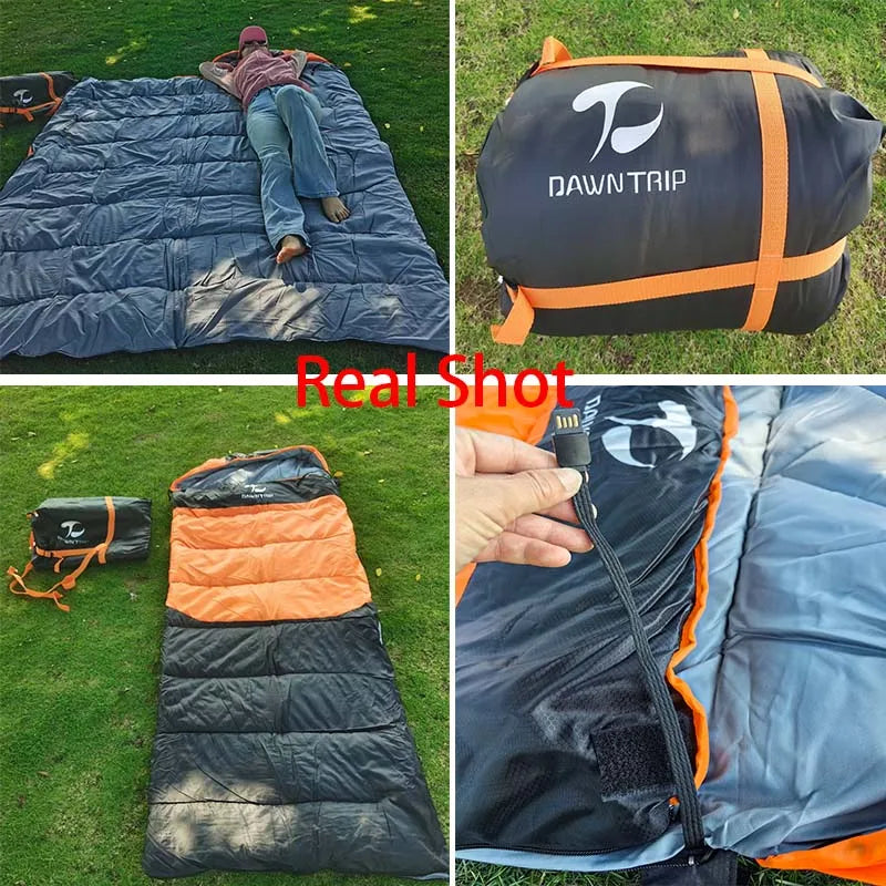 Heated Sleeping Bag – USB Powered Lightweight Waterproof Camping Gear-4