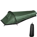 Ultralight Single-Person Camping Tent Green-0