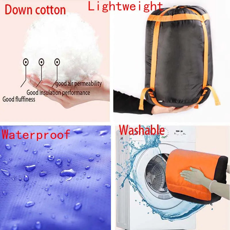Heated Sleeping Bag – USB Powered Lightweight Waterproof Camping Gear-3