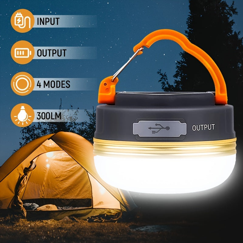 LED Camping Lantern Rechargeable Portable Tent Light-1