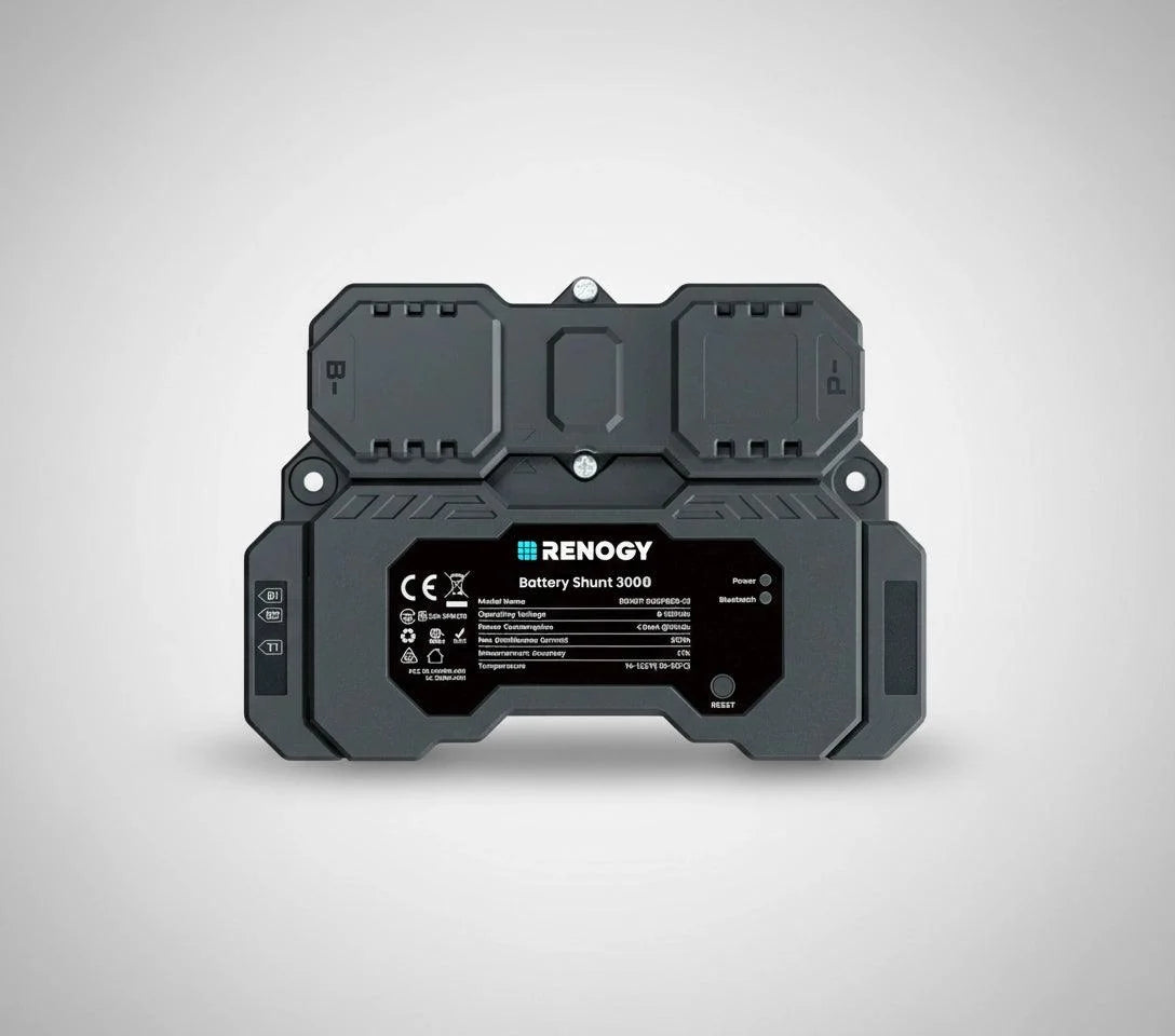 Renogy Battery Shunt 300 Smart Battery Monitor for SOC, Voltage & Current Tracking-1